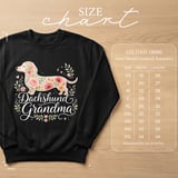 Floral Dachshund Grandma Tee thumbnail 9