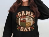 Patchwork Game Day Football Tee or Sweatshirt thumbnail 15