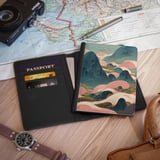 Pastel Mountain Landscape Passport Cover thumbnail 2