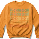Pickleball Gildan Crewneck Sweatshirt, Pickleball Pickleball Pickleball Pickleball Pickleball, Court Warm Up thumbnail 9