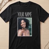 Custom Name and Photo Shirt thumbnail 1