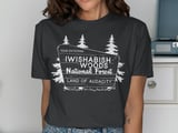 Iwishabish Woods Land of Audacity Graphic Tee thumbnail 13