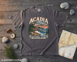 Acadia National Park Lighthouse Tee thumbnail 3