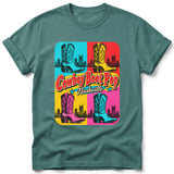 Cowboy Boot Pop ~ Comfort Colors Premium Tee thumbnail 8