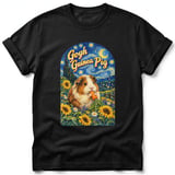 Gogh Guinea Pig ~ Comfort Colors Premium Tee thumbnail 1