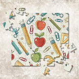 Whimsical Academia Digital Seamless Pattern Size Bundle Png thumbnail 11