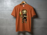 Coffee Zombie and Black Cat Tee thumbnail 16