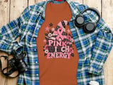 Faux Patchwork Pink Witch Energy Tee thumbnail 10