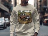 Grand Wagoneer T-Shirt, Jeep Wagoneer Shirt, The Waggy Tee, 4x4 Offroad Shirt, Classic Car Tee, SUV Apparel, Vintage Car Lover Gift thumbnail 2