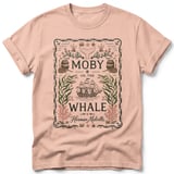 Moby Dick Embroidered Book Cover Tee thumbnail 25