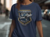 C-17 Globemaster III Strategic Airlift US Air Force T-Shirt, Military Veteran Airman Gift, Patriotic Aviation Tee thumbnail 4