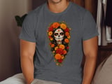 Floral Sugar Skull Catrina Tee or Sweatshirt thumbnail 15