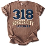 318 Bossier City Louisiana Tee thumbnail 6