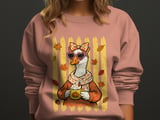 Pumpkin Spice Goose Sweatshirt, Cozy Fall Aesthetic Hoodie, Cute Autumn Animal Lover T-Shirt, Whimsical Seasonal Gift for Her thumbnail 5