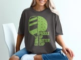 Pickleball Comfort Colors Shirt, Paddle Up Butter, Cup, Retro Distressed Pickleball Paddle Vintage Graphic Tee thumbnail 3