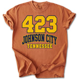 423 Johnson City Tennessee Tee thumbnail 1