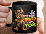 The Case Is Haunted German Shepherd Mug thumbnail 17