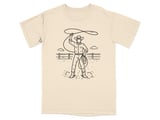 Modern Cowboy Line Art T-Shirt thumbnail 10