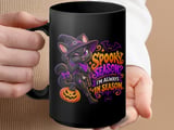 Spooky Season Black Cat Mug thumbnail 15