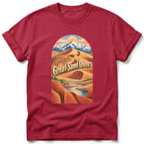 Gogh Great Sand Dunes ~ Comfort Colors Premium Tee thumbnail 2