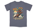 Retro Rodeo Cowgirl Graphic T-Shirt thumbnail 2