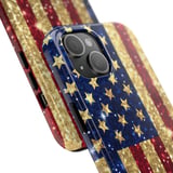 Glitter American Flag Tote Bag: Patriotic Stars and Stripes Phone Case thumbnail 14