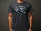 EA-18G Growler Jet T-Shirt, Military Aviation Shirt, Fighter Pilot Graphic Tee, Electronic Attack Navy Aircraft Gift for Aviation Geek thumbnail 5