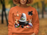 Cute Spa Ghost T-Shirt, Halloween Treat Shirt, Spooky Season Tee, Funny Ghost Design, Fall Apparel, Witchy Vibes, Relaxing Ghost thumbnail 5