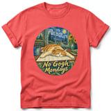 No Gogh Mondays ~ Comfort Colors Premium Tee thumbnail 3