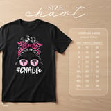 CNA Life Messy Bun Tee thumbnail 6