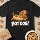 Hot Dog Dachshund Tee thumbnail 1
