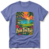 Palm Tree Putt ~ Comfort Colors Premium Tee thumbnail 10