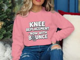 Knee Surgery T-Shirt, Knee Replacement Now With Bounce, Funny Post Surgery Gift, Recovery Tee, Orthopedic Humor, Get Well Soon Shirt thumbnail 6
