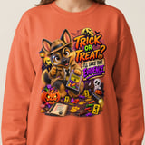 Halloween Detective Chase the Dog Sweatshirt thumbnail 11