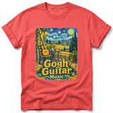 Gogh Guitar ~ Comfort Colors Premium Tee thumbnail 3