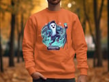 Spooooktok Star T-Shirt, Trending Ghost Design, Musical App T-Shirt, Funny Halloween Tee, Ghost T-Shirt, Spooky T-Shirt thumbnail 3