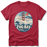 Fog Bay ~ Comfort Colors Premium Tee thumbnail 2
