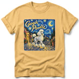 Gogh Poodle ~ Comfort Colors Premium Tee thumbnail 7