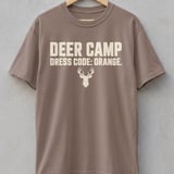 Deer Camp Dress Code Orange Tee thumbnail 3