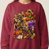 Halloween Detective Chase the Dog Sweatshirt thumbnail 12