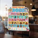Periodic Table of Dogs Breed Chart Chemistry Science Canine Graphic Pet Lover T-Shirt thumbnail 9