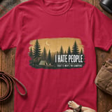I Hate People Camping Tee thumbnail 4