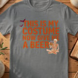 This Is My Costume Give Me A Beer Tee thumbnail 8