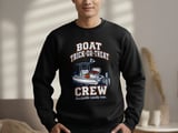 Boat Trick Or Treat Crew Dockside Candy Run Halloween Boating Graphic Crewneck Sweatshirts thumbnail 11