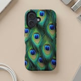 Peacock Feathers MagSafe® Phone Case thumbnail 5