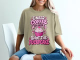 Shut The Fucupcake Coffee Tee thumbnail 3