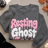 Resting Ghost Face Tee or Sweatshirt thumbnail 14