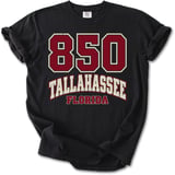 850 Tallahassee FL Tee thumbnail 1