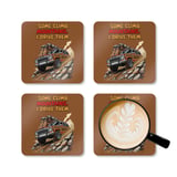 Grand Wagoneer Corkwood Coaster Set, Off Roading, The Waggy, Funny Car Quote, Car Lover Gift, Unique Coasters, Petralla Shop thumbnail 5