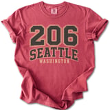 206 Seattle Washington Tee thumbnail 8